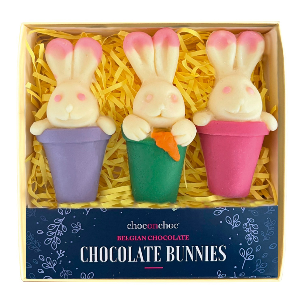 Choconchoc Chocolate Bunnies in Gift Box 49g